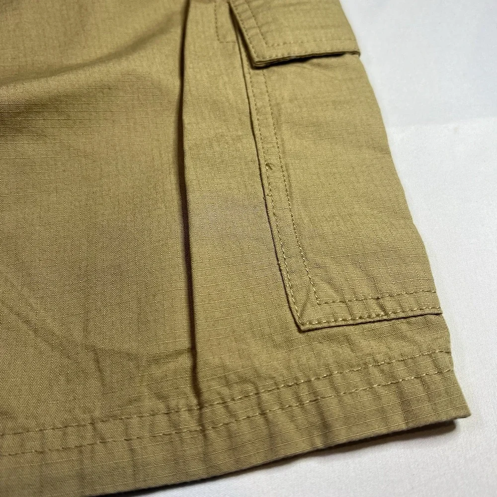 NWT CHILDREN'S PLACE BOYS SIZE‎ 14H KHAKI CARGO UNIFORM SHORTS ADJUSTABLE WAIST
